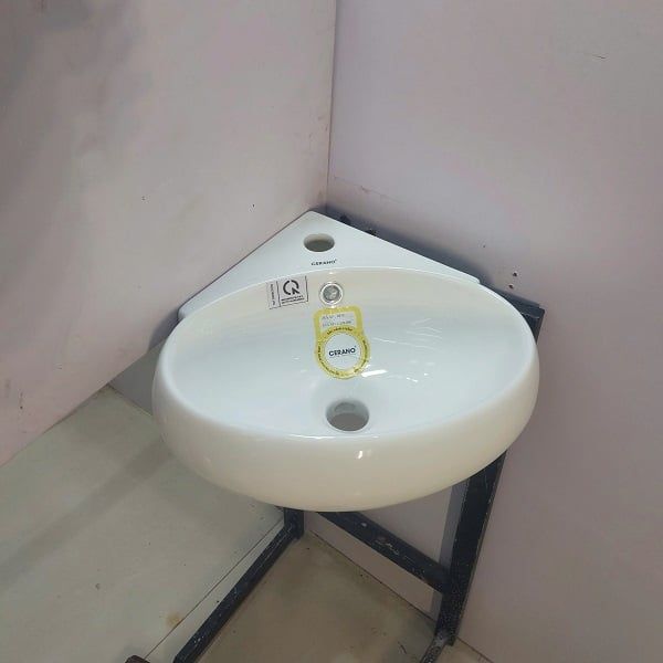  Chậu Góc Treo Tường Tròn không Chân chậu Cao Cấp Cerano Mã 8835 
