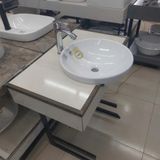  Chậu Đặt Bàn Đá Nửa Trong Nửa ngoài Cao Cấp Cerano Mã 8029 