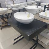  Chậu Đặt Bàn Đá Hình Bầu Dục Cao Cấp Cerano Mã 8502 