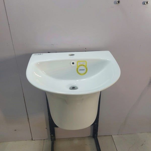  Chậu Treo Tường Đúc Liền Chân Tròn Cao Cấp Cerano  Mã WK-HB021 