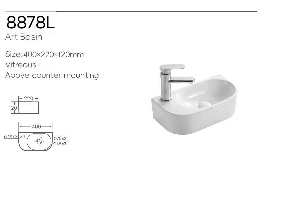  Chậu Treo Tường Cerano 8878L 