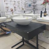  Chậu Đặt Bàn Đá Hình Bầu Dục Cao Cấp Cerano Mã 8502 