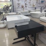  Chậu Đặt Bàn Đá Nửa Trong Nửa ngoài Cao Cấp Cerano Mã XZ8181 
