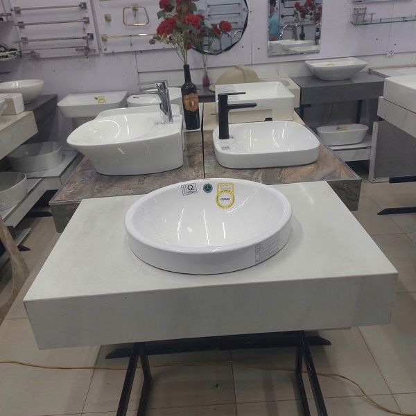  Chậu Đặt Bàn Đá Bán Âm - Bán Dương Cao Cấp Cerano Mã 1219 