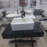  Chậu đặt bàn đá hoặc treo tường(đa năng cách Lắp) - Không chân Cao Cấp Cerano(Không Bao gồm Ốc) Mã 1559 