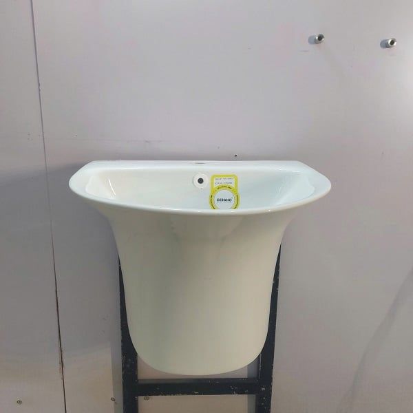 Chậu Treo Tường Đúc Liền Chân Tròn Cao Cấp Cerano  Mã WK-HB021 