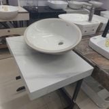  Chậu Âm Hình Bầu Dục Bàn Đá Cao Cấp CERANO Mã F4639-HYC-022-22 