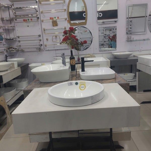  Chậu Đặt Bàn Đá Bán Âm - Bán Dương Cao Cấp Cerano Mã 1219 