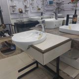  Chậu Đặt Bàn Đá Nửa Trong Nửa ngoài Cao Cấp Cerano Mã 8029 