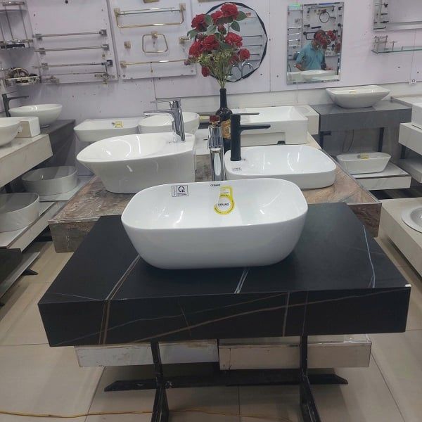  Chậu Đặt Bàn Đá Cao Cấp Cerano Mã 1417 