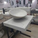  Chậu Âm Hình Bầu Dục Bàn Đá Cao Cấp CERANO Mã F4639-HYC-022-22 