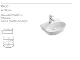  Chậu Treo Tường vuông không Chân chậu Cao Cấp Cerano Mã 8633 