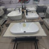  Chậu Đặt Bàn Đá Bán Âm - Bán Dương Cao Cấp Cerano Mã XZ8176 