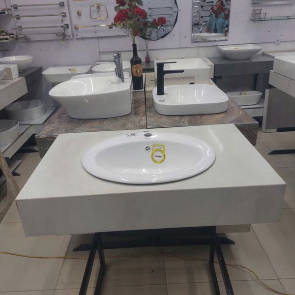  Chậu Đặt Bàn Đá Bán Âm - Bán Dương Cao Cấp Cerano Mã WK-326 