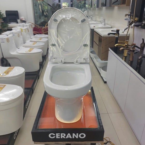  Bồn Cầu Liền Khối  Cerano Mã 809B 