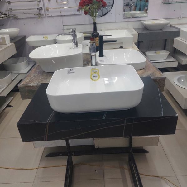  Chậu Đặt Bàn Đá Cao Cấp Cerano Mã 1411 
