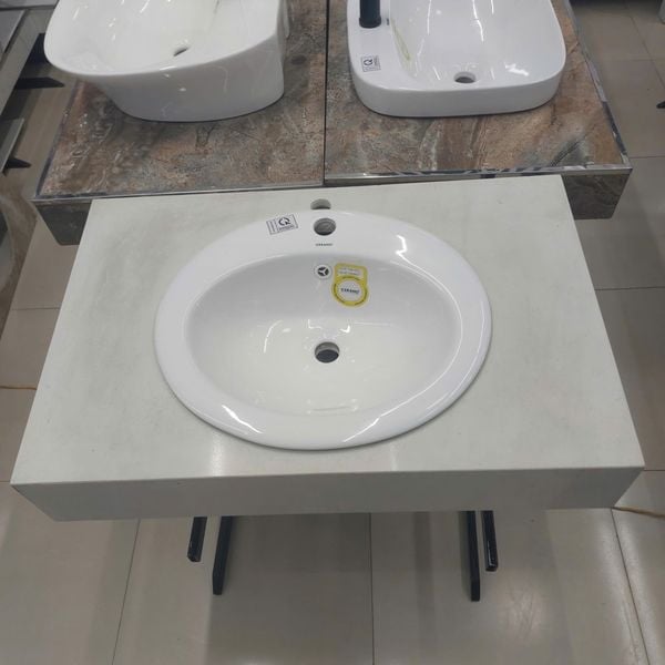  Chậu Đặt Bàn Đá Bán Âm - Bán Dương Cao Cấp Cerano Mã WK-326 