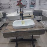  Chậu Đặt Bàn Đá Bán Âm - Bán Dương Cao Cấp Cerano Mã XZ8174B 
