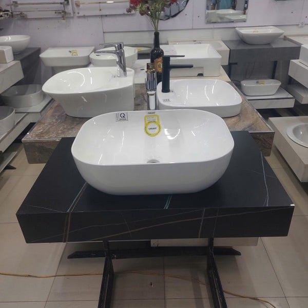  Chậu Đặt Bàn Đá Cao Cấp Cerano Mã 1412 