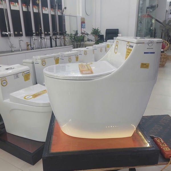  Bồn Cầu Liền Khối  Cerano Mã 681B 