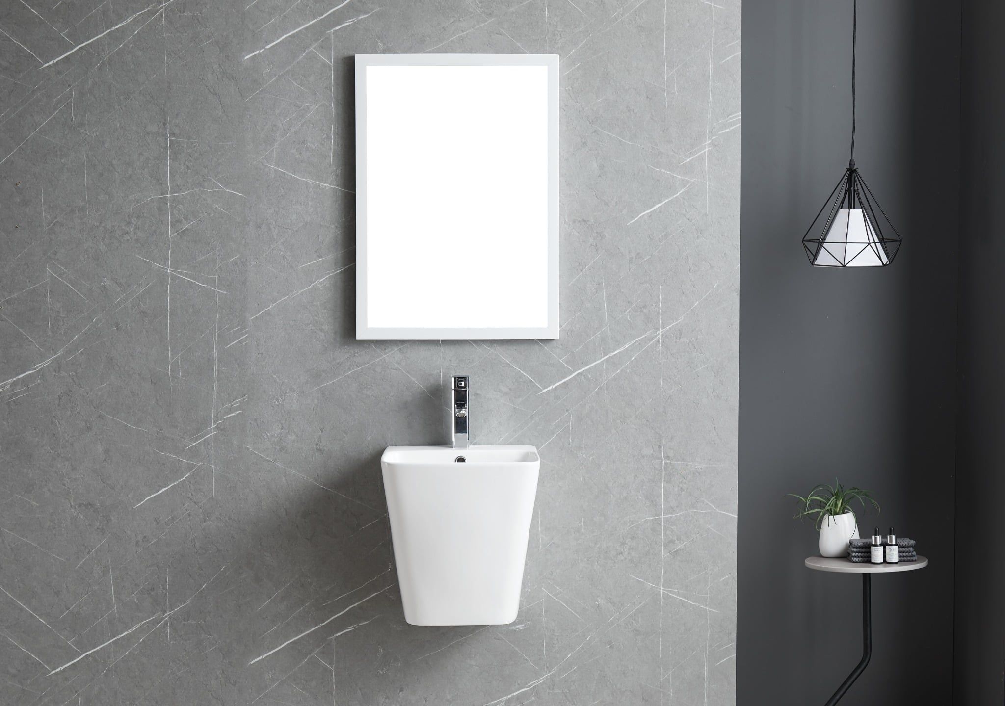  Chậu Treo Tường Đúc Liền Chân Cao Cấp Cerano Mã 5800D 