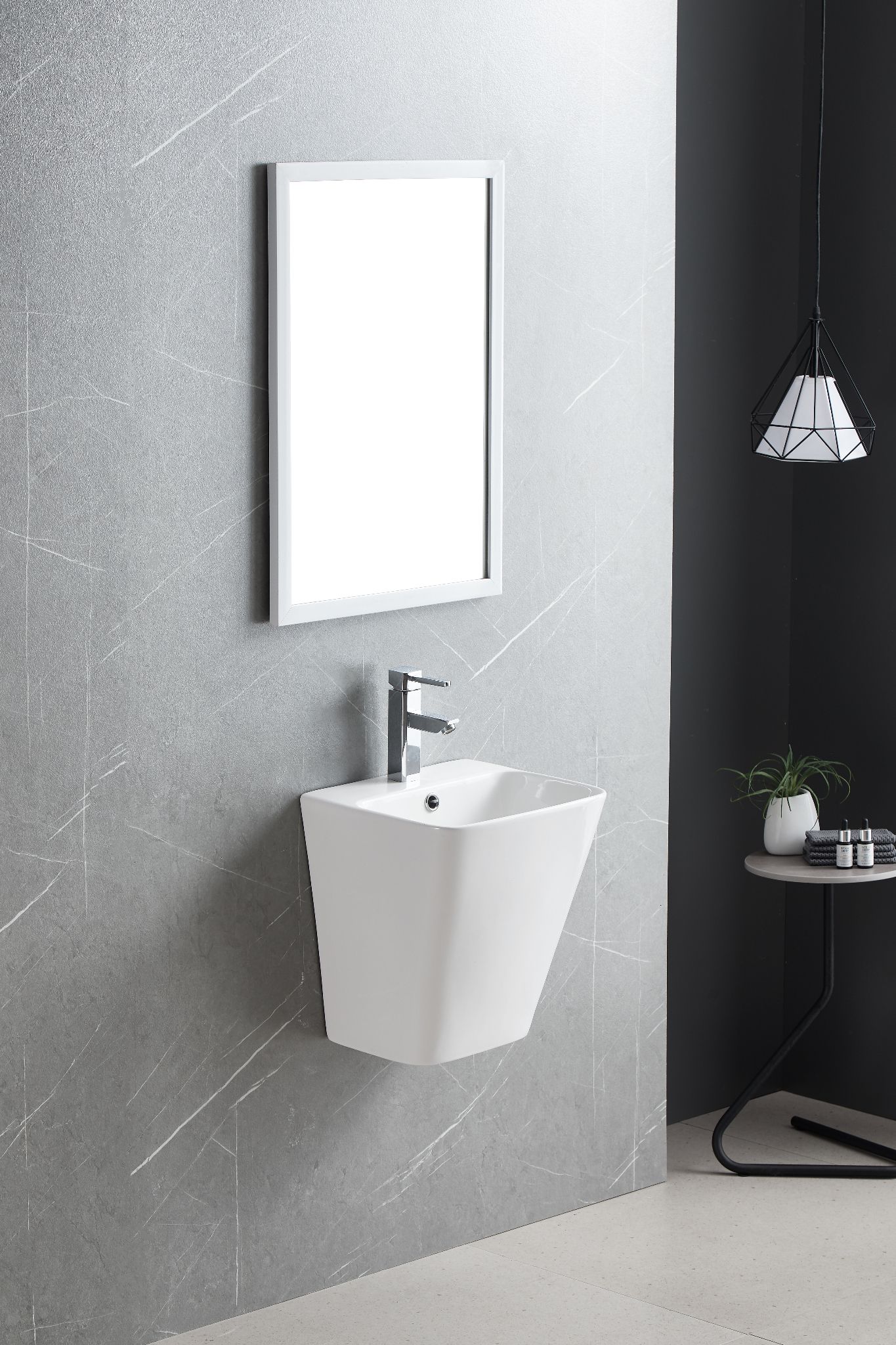  Chậu rửa treo tường cerano 5800D 