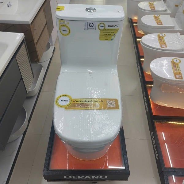  Bồn Cầu Liền Khối Cao Cấp Cerano Mã 6648 