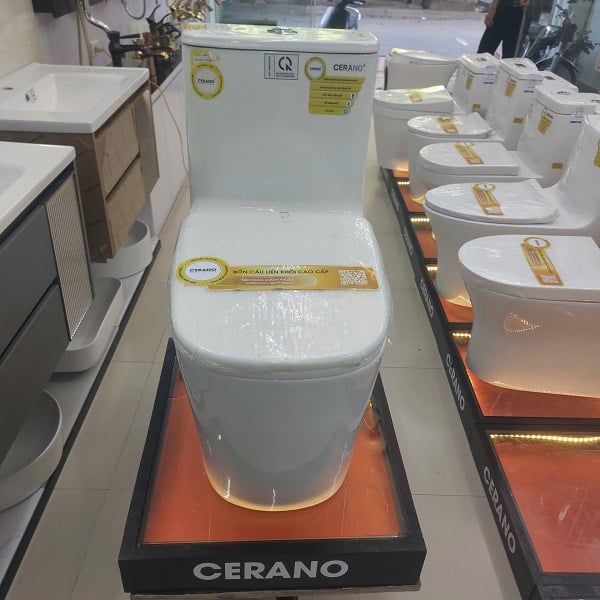  Bồn Cầu Liền Khối Cao Cấp Cerano Mã 6648 