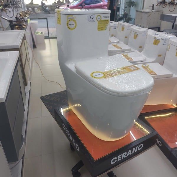  Bồn Cầu Liền Khối Cao Cấp Cerano Mã 6648 