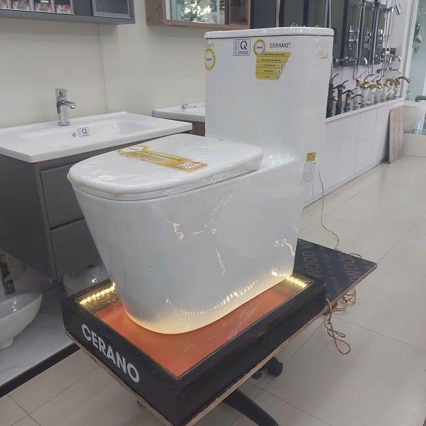  Bồn Cầu Liền Khối Cao Cấp Cerano Mã 6648 