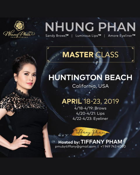 Lớp Nhung Phan Master Class Huntington Beach 04.2019