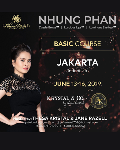 Nhung Phan Basic Course Jakarta 06.2019