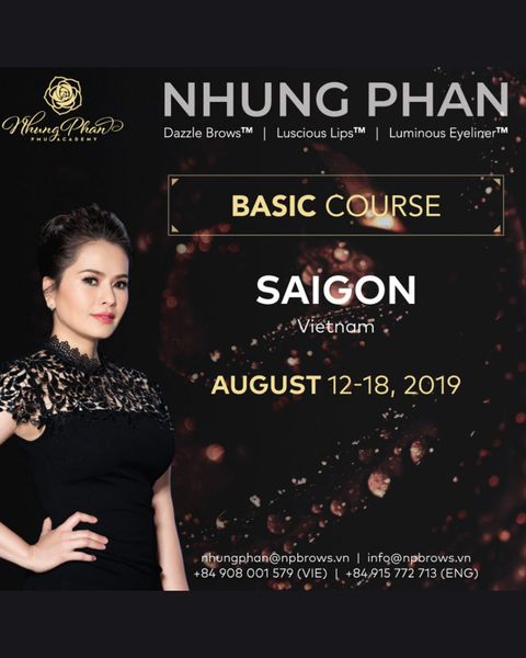 Lớp Nhung Phan Basic Course Saigon 08.2019