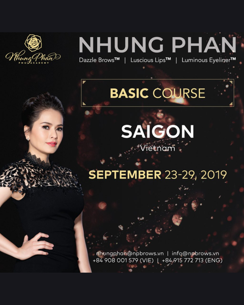 Lớp Nhung Phan Basic Course Saigon 09.2019