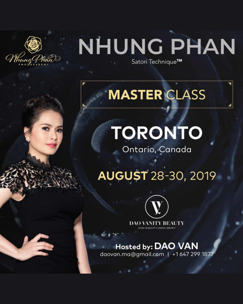 Lớp Nhung Phan MC Satori Technique Toronto 08.2019