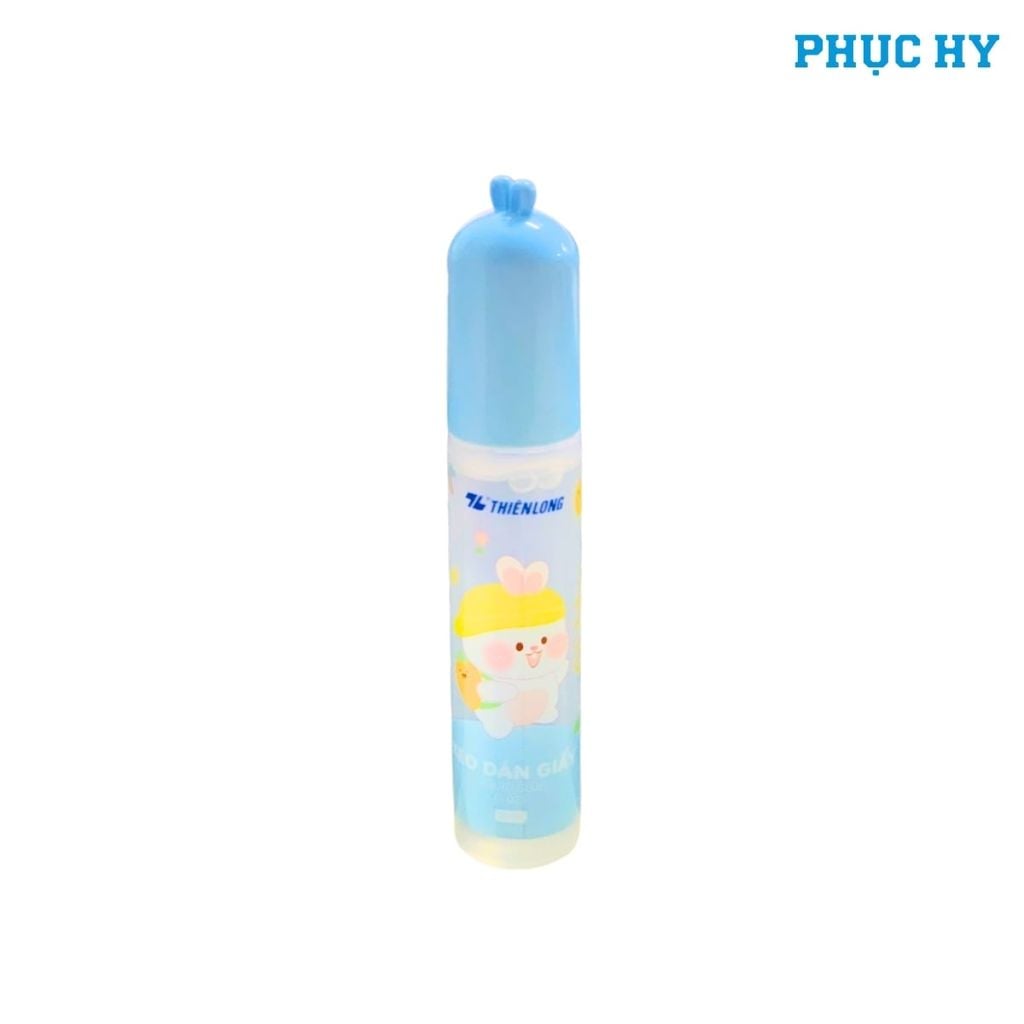 Keo dán giấy Glubby Thiên Long G-025 30 ml mẫu màu cam