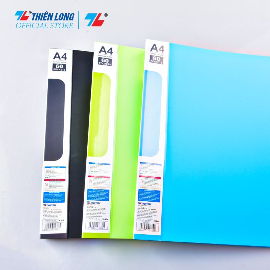 Bìa hồ sơ 60 lá (300 tờ A4) Thiên Long Flexoffice FO-DB009