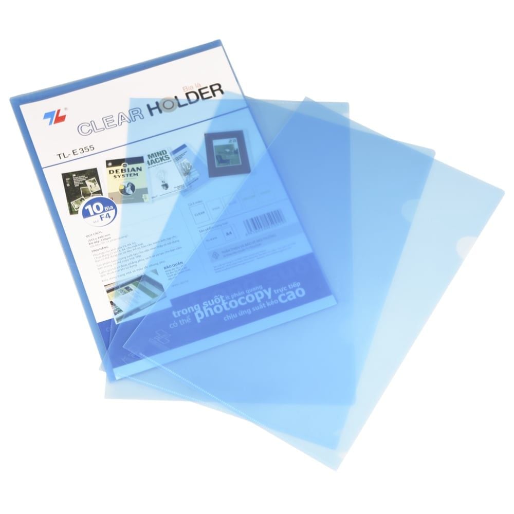 Bìa lá A4 (25 tờ) Thiên Long F4 E355 (FS)