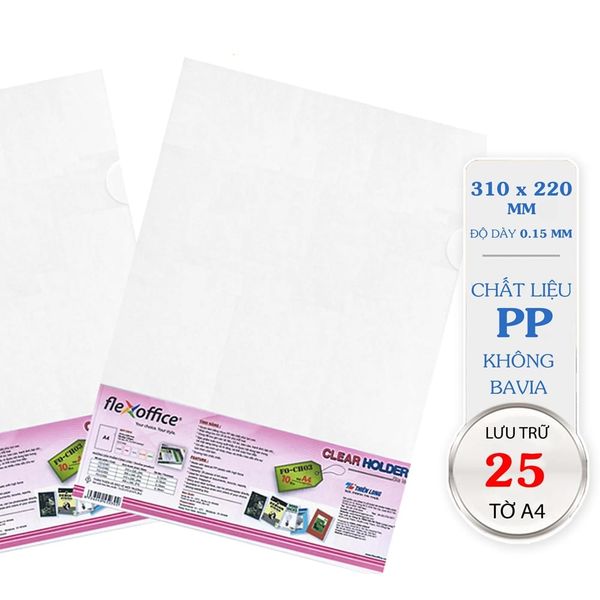 Bìa lá F4 Flexoffice FO-CH03