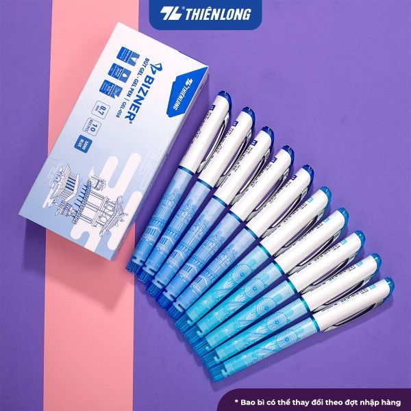 Bút gel Thiên Long Bizner – Premium Tip 0.7mm, mực bền đẹp, không phai