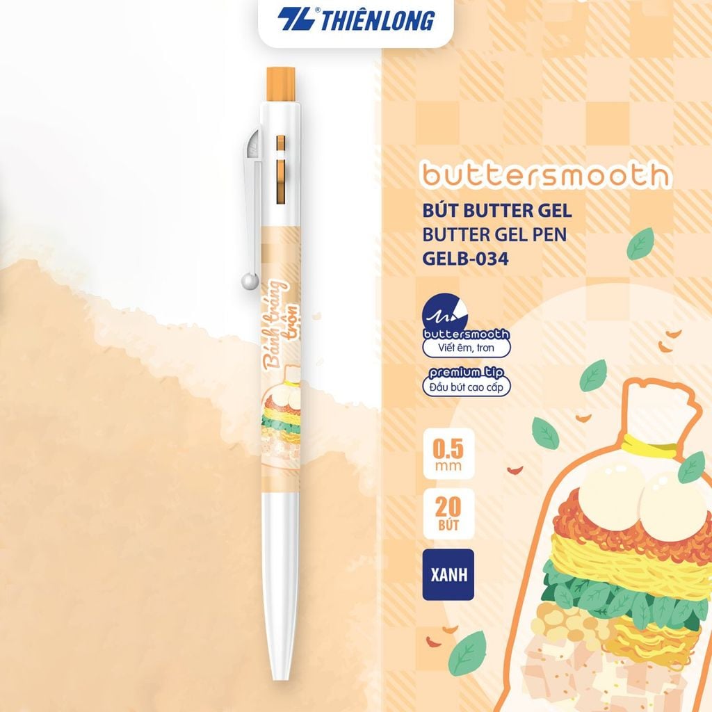Bút gel Thiên Long - Phiên bản Món ngon Việt Nam