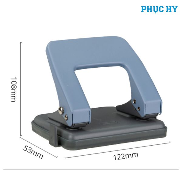 Bấm lỗ 2 lỗ Deli E0102 20 tờ