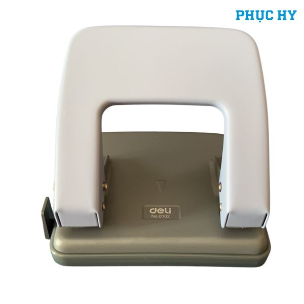 Bấm lỗ 2 lỗ Deli E0102 20 tờ