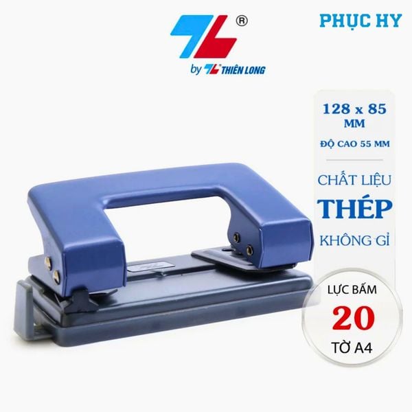 Bấm lỗ 2 lỗ Thiên Long FlexOffice FO-PU01 25 tờ