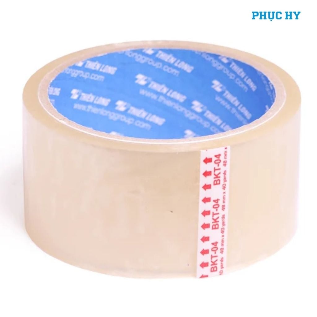 Băng keo trong Thiên Long BKT04 khổ 48mm dài 40 yards