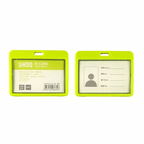 Bao thẻ nhân viên ngang UHOO 6637