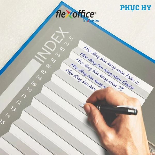 Bìa còng A4 – F4 FlexOffice gáy 90 mm