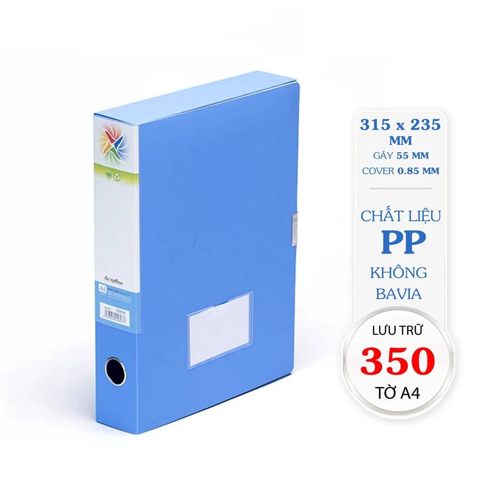 Bìa hộp A4 (350 tờ) Thiên Long Flexoffice FO-BF01