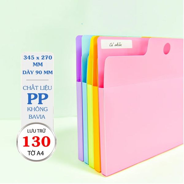 Bìa hộp A4 5 ngăn (650 tờ) Thiên Long DF-001