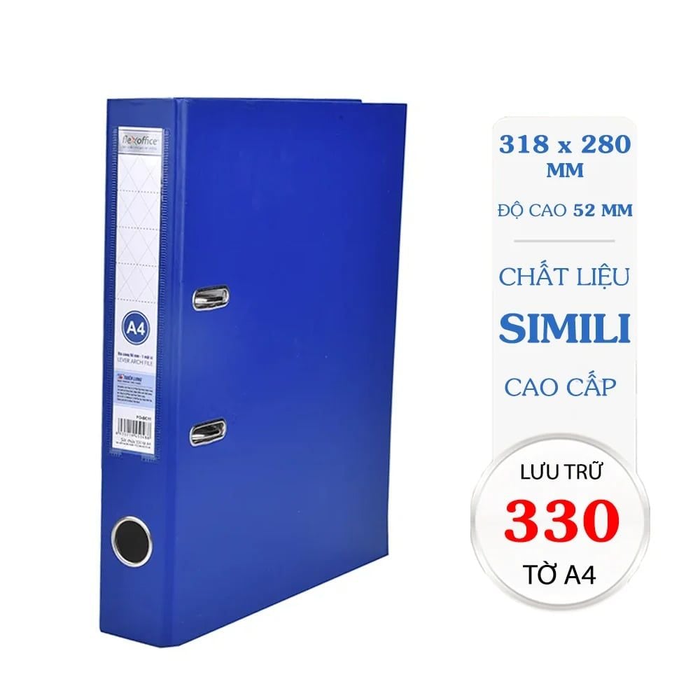 Bìa còng Flexoffice 50A4 FO-BC11, 330 tờ